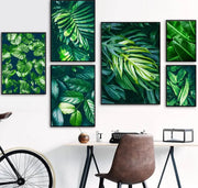 Tropische Blatt Poster Dschungel-Deko.de