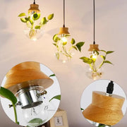 Hängelampe mit Pflanzeneinsatz Dschungel-Deko.de