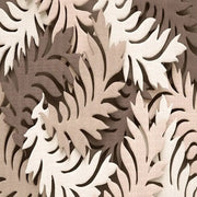 3D Blättertapete Braun Dschungel-Deko.de