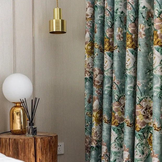 Dschungel Schlafzimmer Vorhang Dschungel-Deko.de