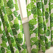 Grüner Blattvorhang Dschungel-Deko.de