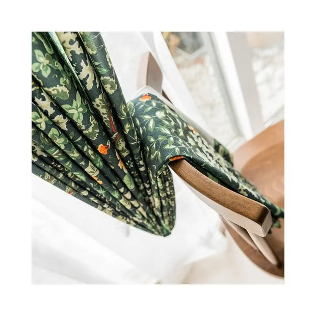 Doppelvorhang mit Dschungelmotiv Dschungel-Deko.de