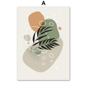 Minimalistische Tropen-Poster Dschungel-Deko.de