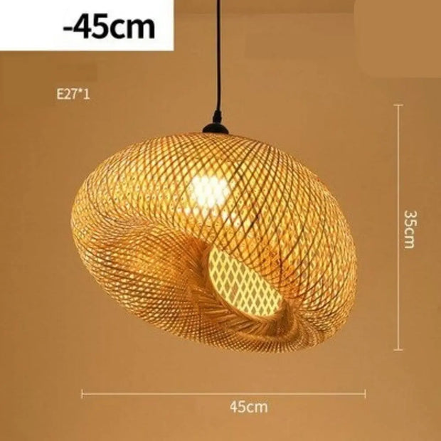 Bambus Hängeleuchte Dschungel-Deko.de