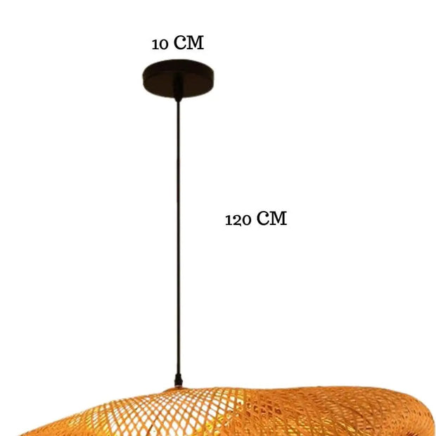 Bambus Hängeleuchte Dschungel-Deko.de