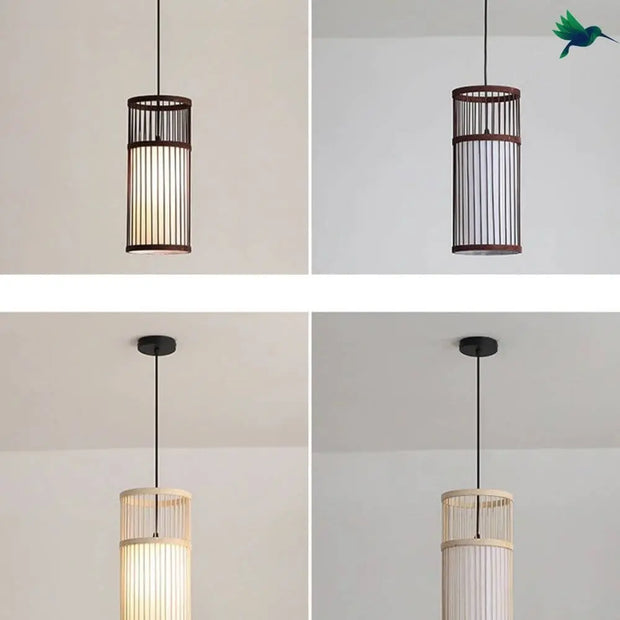 Bambus Hängelampe Dschungel-Deko.de