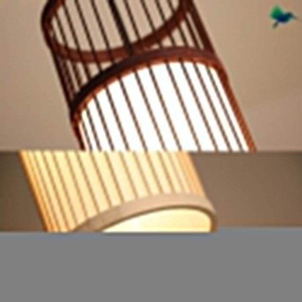 Bambus Hängelampe Dschungel-Deko.de