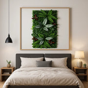 Künstliche Pflanzenwand Zimmer Dschungel-Deko.de