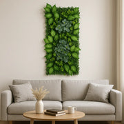 Künstliche Pflanzenwand Esszimmer Dschungel-Deko.de