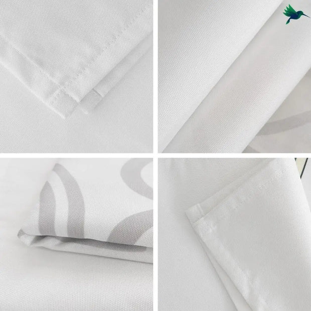 Tischdecke mit tropischem Blattmuster Dschungel-Deko.de