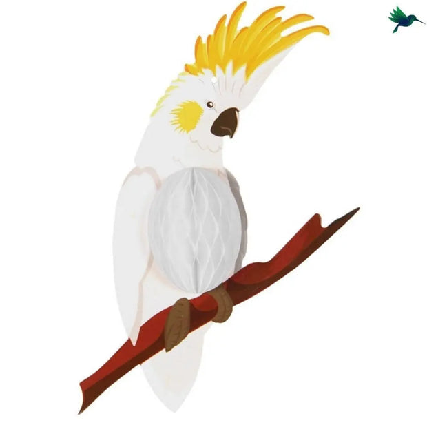 Tropische Papagei Papier Hängeleuchte Déco-Exotique