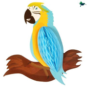 Tropische Papagei Papier Hängeleuchte Déco-Exotique