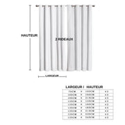 Bunter Palmenblatt-Vorhang Dschungel-Deko.de