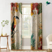 Exotischer Vorhang Dschungel-Deko.de