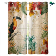 Exotischer Vorhang Dschungel-Deko.de