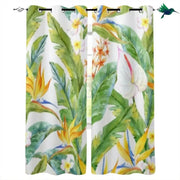 Dschungel Blumen Vorhang Dschungel-Deko.de