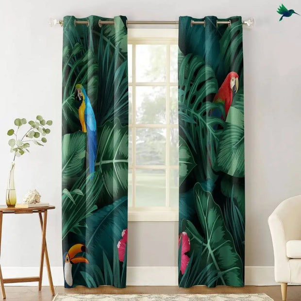 Jungle Motiv Vorhang Dschungel-Deko.de