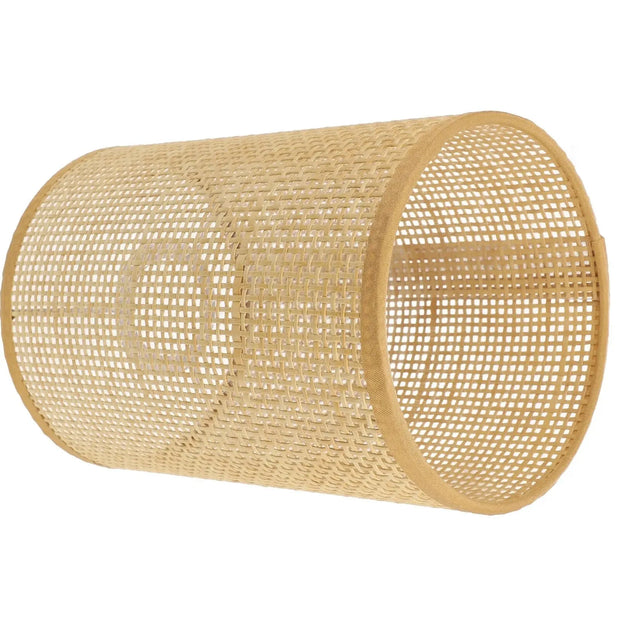Zylindrischer Rattan-Lampenschirm Dschungel-Deko.de