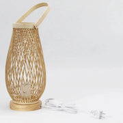 Bambus Tischlampe Dschungel-Deko.de