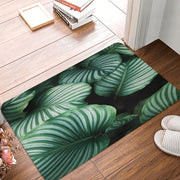 Teppich Dschungelblätter Motiv - Dschungel-Deko.de