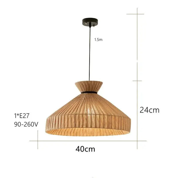 Hängelampe in Naturdesign Dschungel-Deko.de