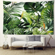 Exotisches Blätter-Wandbehang Dschungel-Deko.de