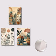 Dschungel-Blattwerk Poster - 3er Set Dschungel-Deko.de