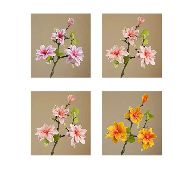 Künstlicher Magnolienzweig - Dschungel-Deko.de