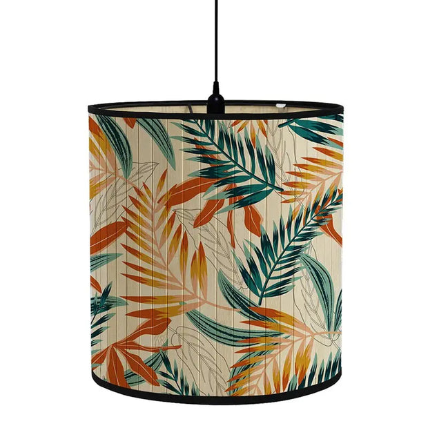 Tropische Blätter Lampenschirm Dschungel-Deko.de