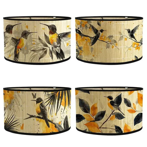 Lampenfassung mit Vogelmotiv - Dschungel-Deko.de