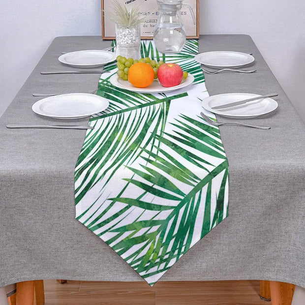 Tischläufer Palmenblatt Dschungel-Deko.de