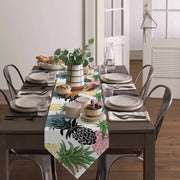Tischläufer Tropischer Ananas Dschungel-Deko.de