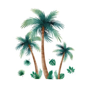 Palmenaufkleber Wohnzimmer Dschungel-Deko.de