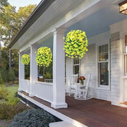 Gelbe hängende Kunstblume - Dschungel-Deko.de