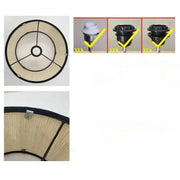 Lampenfassung mit Vogelmotiv - Dschungel-Deko.de