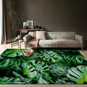 Teppich Dschungel Monstera Motiv - Dschungel-Deko.de