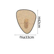 Wandlampe mit Flechtmuster Dschungel-Deko.de