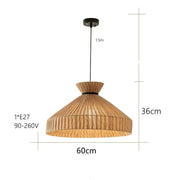 Hängelampe in Naturdesign Dschungel-Deko.de