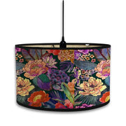 Floraler Dschungel-Lampenschirm Dschungel-Deko.de