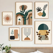 Abstrakte Dschungel-Wandkunst Dschungel-Deko.de