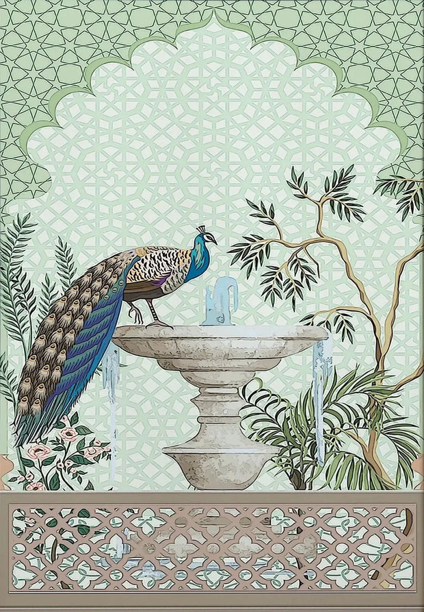 Poster Indischer Dschungel Dschungel-Deko.de