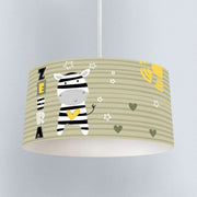 Deckenleuchte Dschungel Zebra Dschungel-Deko.de