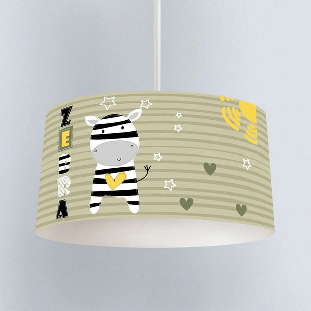 Deckenleuchte Dschungel Zebra Dschungel-Deko.de