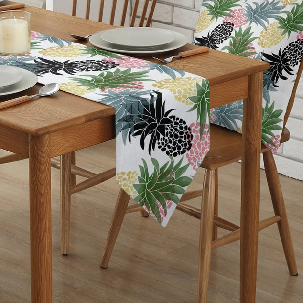 Tischläufer Tropischer Ananas Dschungel-Deko.de