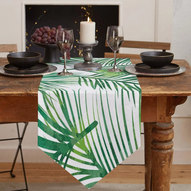 Tischläufer Palmenblatt Dschungel-Deko.de