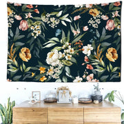 Vintage-Blumentapete Dschungel-Deko.de