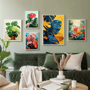 Bunter Dschungel-Poster Dschungel-Deko.de