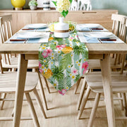 Tischläufer tropische Blumen Dschungel-Deko.de