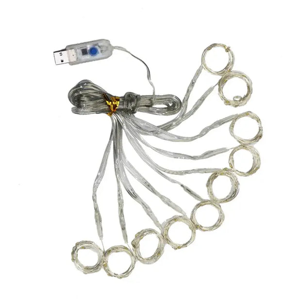 Leuchtende Efeugirlande Dschungel-Deko.de