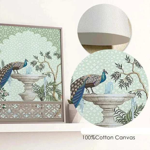 Poster Indischer Dschungel Dschungel-Deko.de